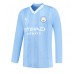 Manchester City Voetbalkleding Thuisshirt 2023-24 Lange Mouwen